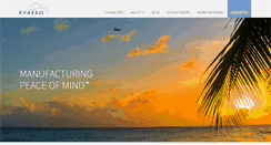 Desktop Screenshot of evaero.com